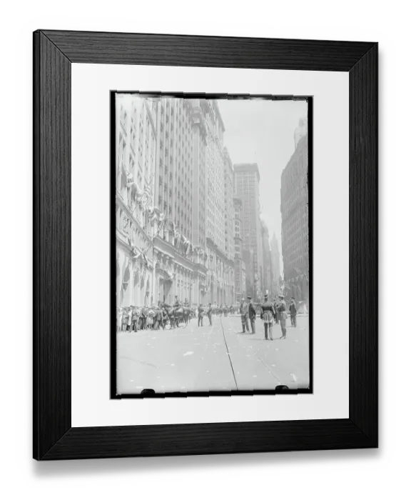 Framed Print : Police Holding Back Crowds Framed Print : Police Holding Back Crowds