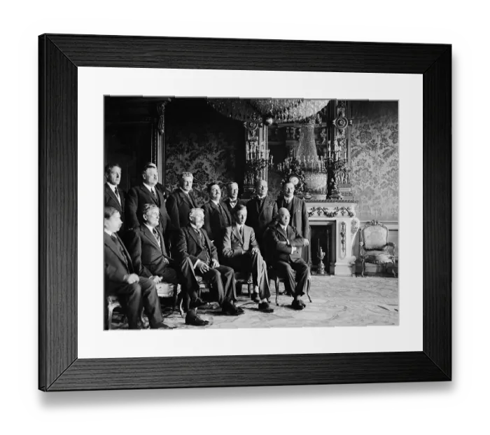 Framed Print : Charles Lindbergh With Dignitaries at French Foreign Office Framed Print : Charles Lindbergh With Dignitaries at French Foreign Office