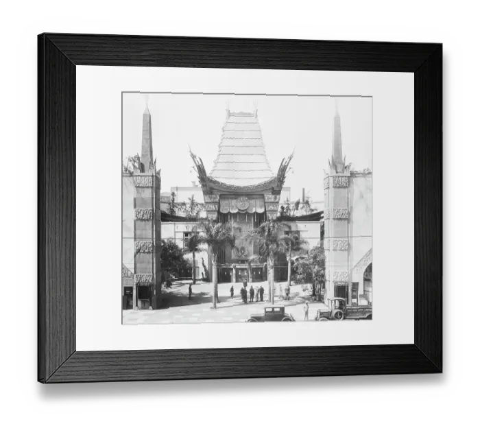 Framed Print : Front Courtyard of Grauman's Chinese Theatre Framed Print : Front Courtyard of Grauman's Chinese Theatre
