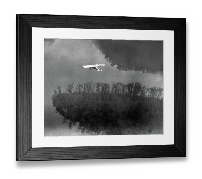 Framed Print : Charles Lindbergh's Spirit of St. Louis in Flight Framed Print : Charles Lindbergh's Spirit of St. Louis in Flight