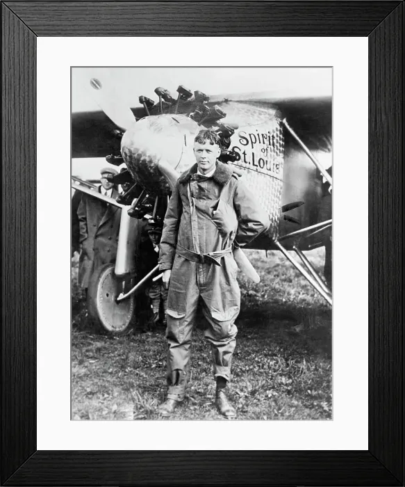 Framed Print : Charles Lindbergh Framed Print : Charles Lindbergh