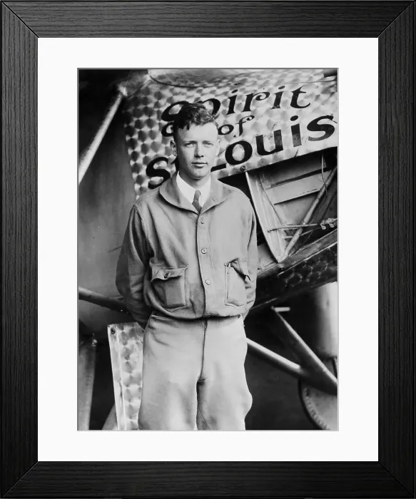 Framed Print : Charles Lindbergh Framed Print : Charles Lindbergh