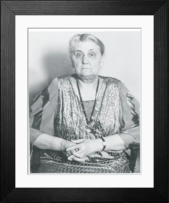 Framed Print : Portrait of Jane Addams Framed Print : Portrait of Jane Addams
