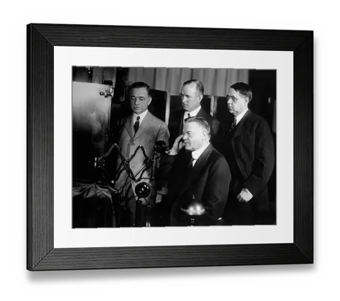 Framed Print : First Television Transmission Framed Print : First Television Transmission
