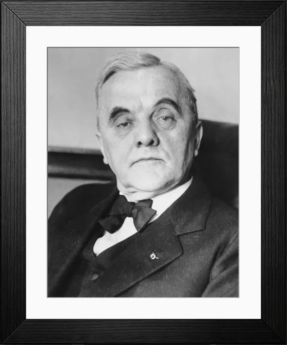 Framed Print : Portrait of United States Senator George W. Norris Framed Print : Portrait of United States Senator George W. Norris