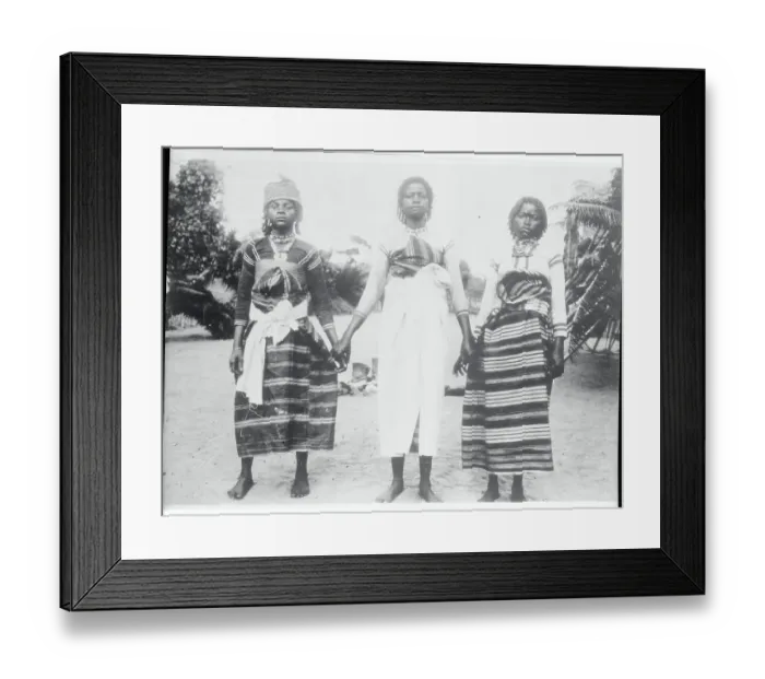 Framed Print : Portrait of Antaimoro Types of Natives of Ankarana Framed Print : Portrait of Antaimoro Types of Natives of Ankarana