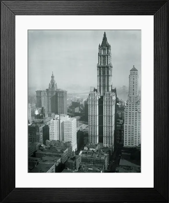 Framed Print : New York Aspiring to the Heavens Framed Print : New York Aspiring to the Heavens