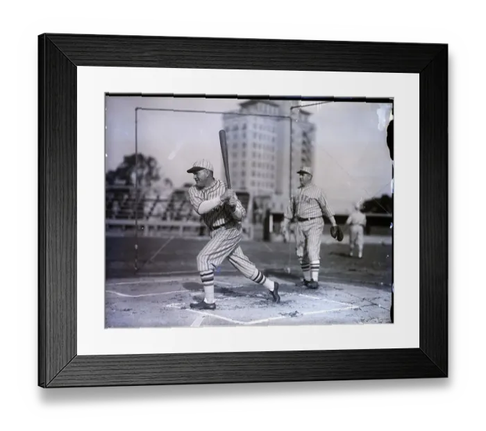 Framed Print : Rogers Hornsby Batting @ Spring Training Framed Print : Rogers Hornsby Batting @ Spring Training