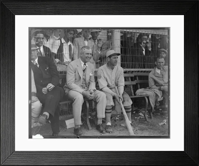 Framed Print : Tris Speaker at Training Camp Framed Print : Tris Speaker at Training Camp