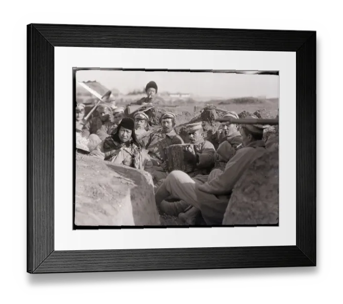 Framed Print : Russians with Red Chinese Forces 1927 Framed Print : Russians with Red Chinese Forces 1927