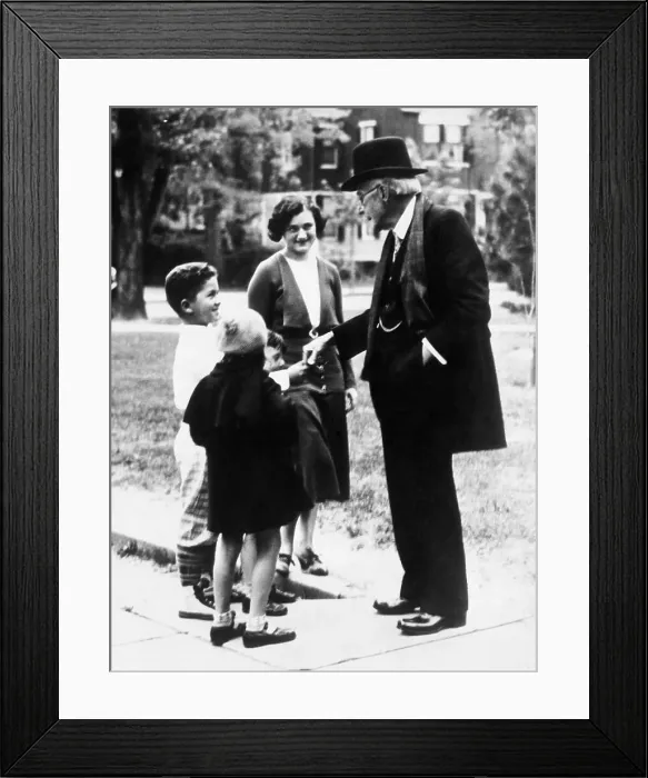 Framed Print : John D. Rockefeller Sr Framed Print : John D. Rockefeller Sr