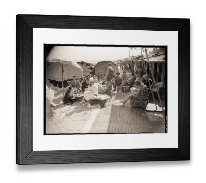 Framed Print : Members of the Palm Beach Tennis Club Framed Print : Members of the Palm Beach Tennis Club