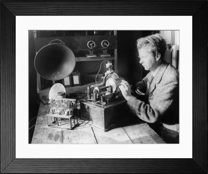 Framed Print : John L. Baird, Inventor of the Televisor Framed Print : John L. Baird, Inventor of the Televisor