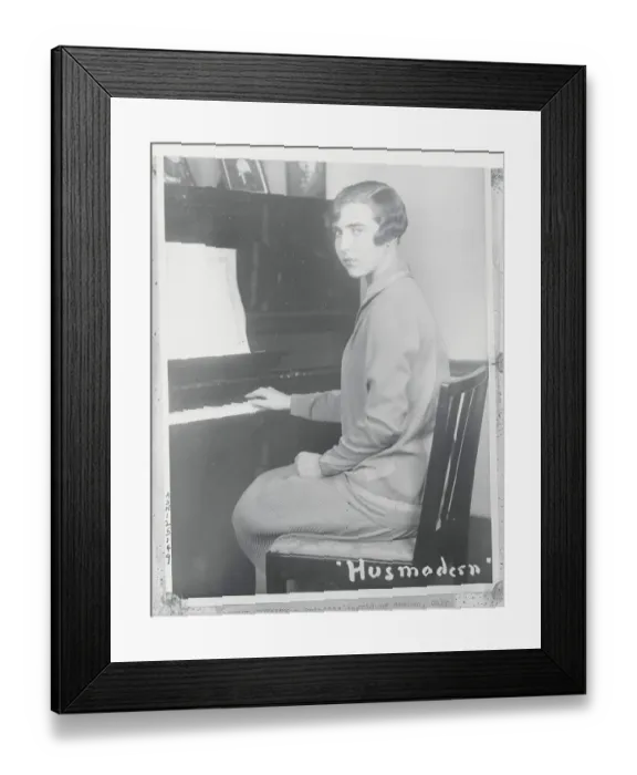 Framed Print : Portrait of Princess Ingrid Framed Print : Portrait of Princess Ingrid