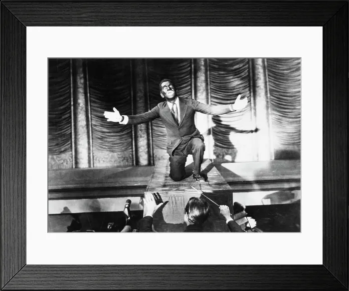 Framed Print : Al Jolson in The Jazz Singer Framed Print : Al Jolson in The Jazz Singer