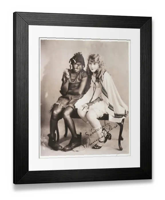 Framed Print : Portrait of the Duncan Sisters Framed Print : Portrait of the Duncan Sisters