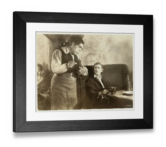 Framed Print : John Barrymore, Seated, in Silent Film Framed Print : John Barrymore, Seated, in Silent Film