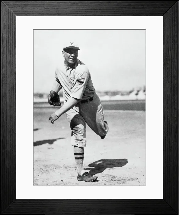 Framed Print : Tris Speaker Pitches For Wash. Senators Framed Print : Tris Speaker Pitches For Wash. Senators