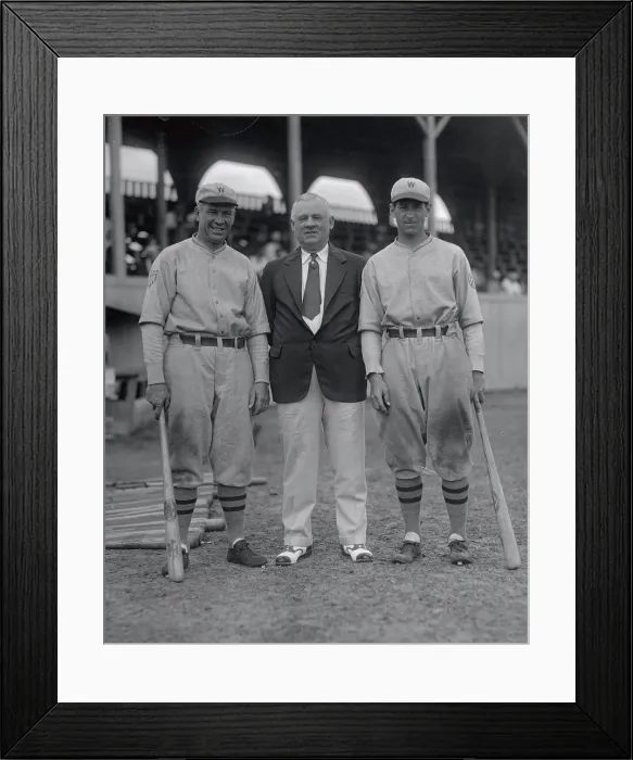 Framed Print : The Big Three of Baseball Framed Print : The Big Three of Baseball