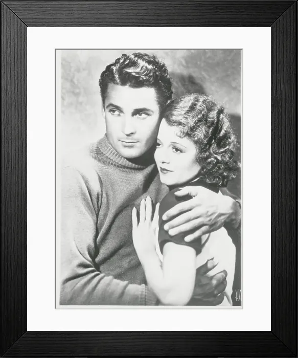 Framed Print : Janet Gaynor and Charles Farrell Framed Print : Janet Gaynor and Charles Farrell