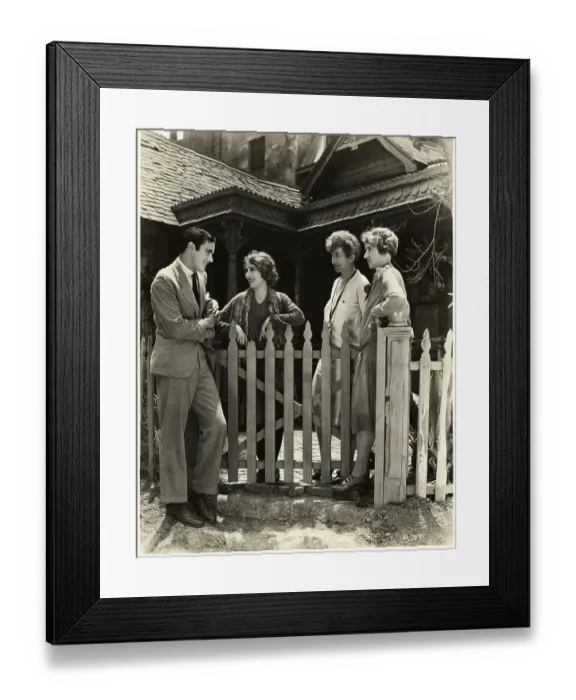 Framed Print : Mary Pickford in an Outdoor Scene Framed Print : Mary Pickford in an Outdoor Scene