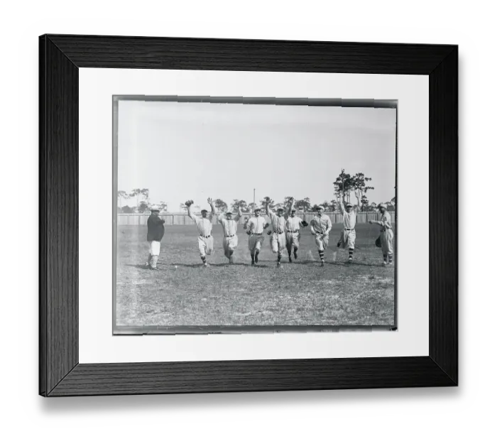 Framed Print : Dodgers Running Race Framed Print : Dodgers Running Race