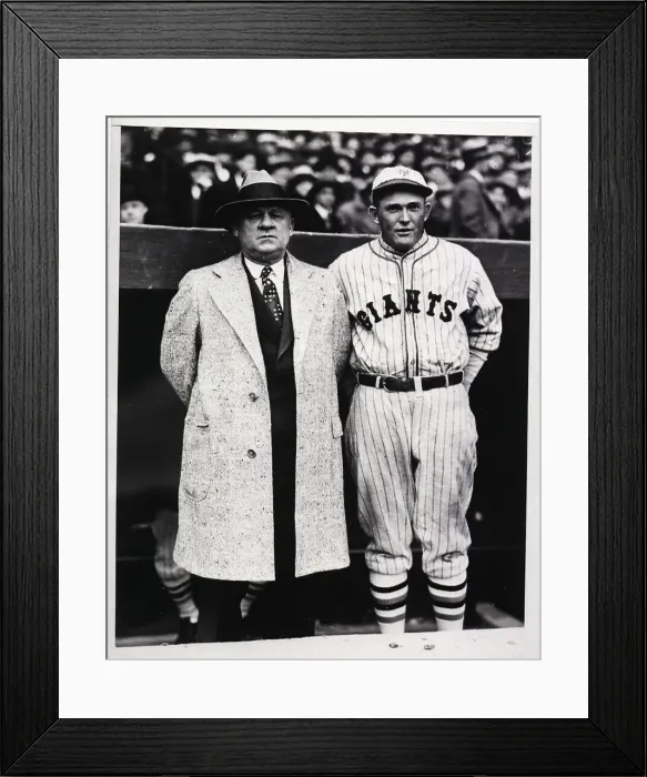 Framed Print : John Mcgraw And Rogers Hornsby Framed Print : John Mcgraw And Rogers Hornsby