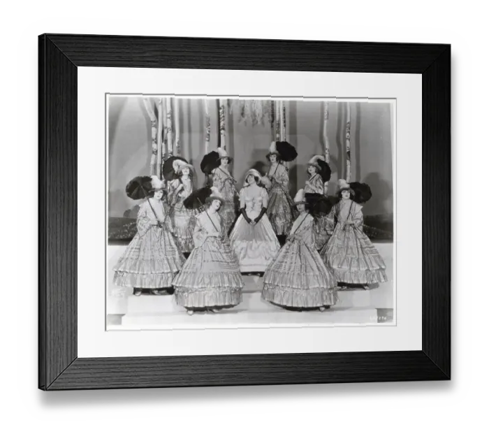 Framed Print : Southern Belles From Ziegfield Follies Framed Print : Southern Belles From Ziegfield Follies