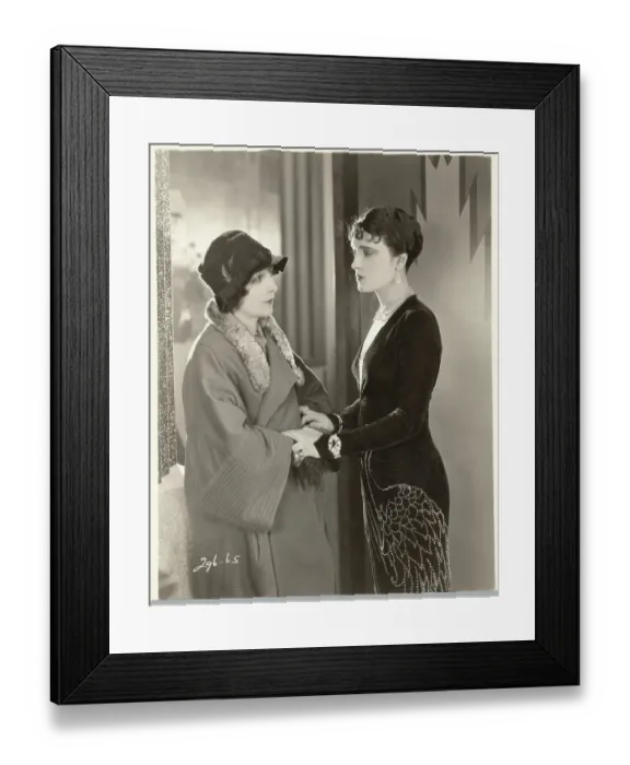 Framed Print : Pauline Starke in Women Love Diamonds Framed Print : Pauline Starke in Women Love Diamonds