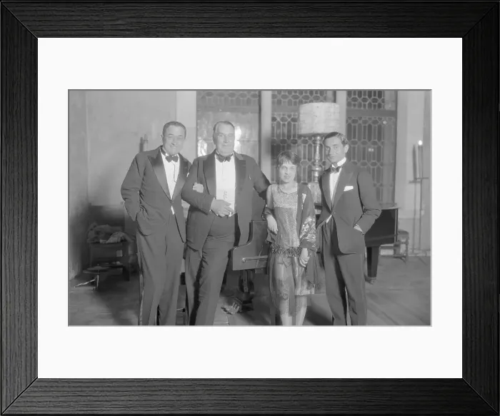 Framed Print : Irving Berlin and Friends in Florida Hotel Framed Print : Irving Berlin and Friends in Florida Hotel