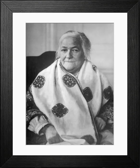 Framed Print : Clara Zetkin