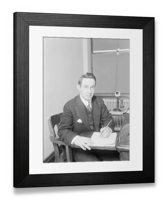 Framed Print : Robert Bertie Charles Forbes Writing at his Desk Framed Print : Robert Bertie Charles Forbes Writing at his Desk