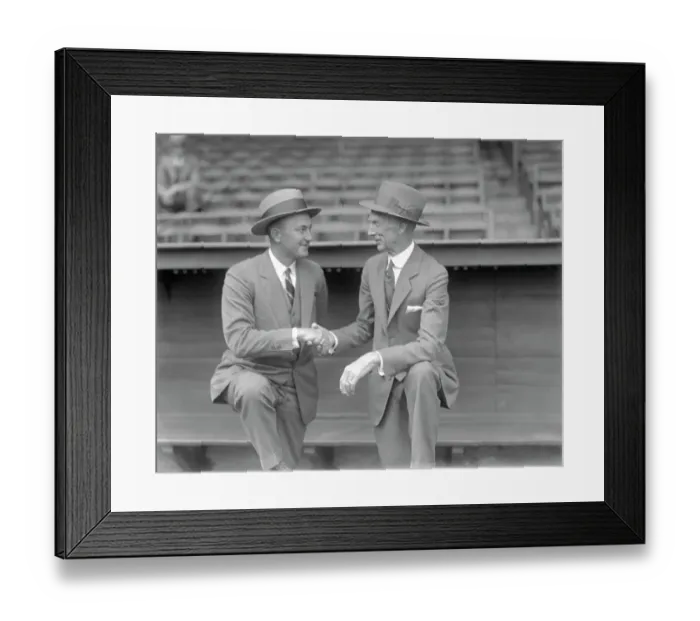 Framed Print : Ty Cobb Announcing Retirement Framed Print : Ty Cobb Announcing Retirement