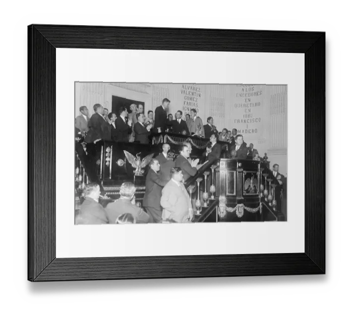 Framed Print : Charles Lindbergh Receiving Medal Framed Print : Charles Lindbergh Receiving Medal
