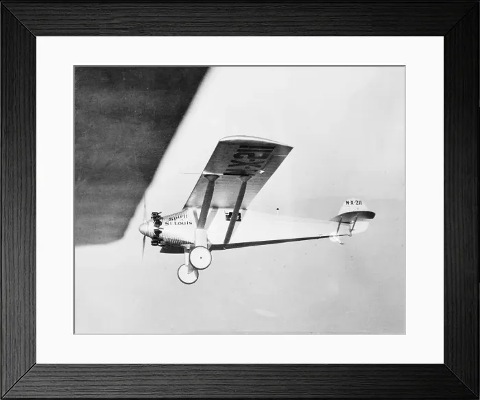 Framed Print : View of Charles Lindberg's Plane Framed Print : View of Charles Lindberg's Plane