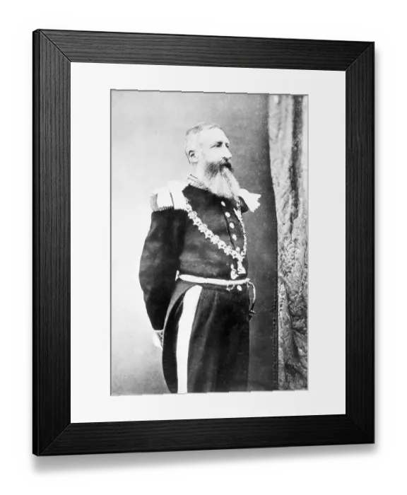 Framed Print : Portrait of Oscar II
