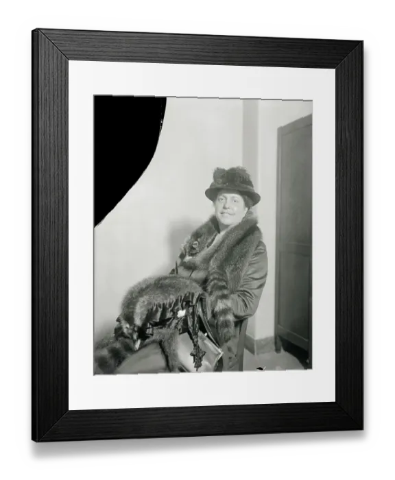 Framed Print : Social Worker Lillian Wald Framed Print : Social Worker Lillian Wald