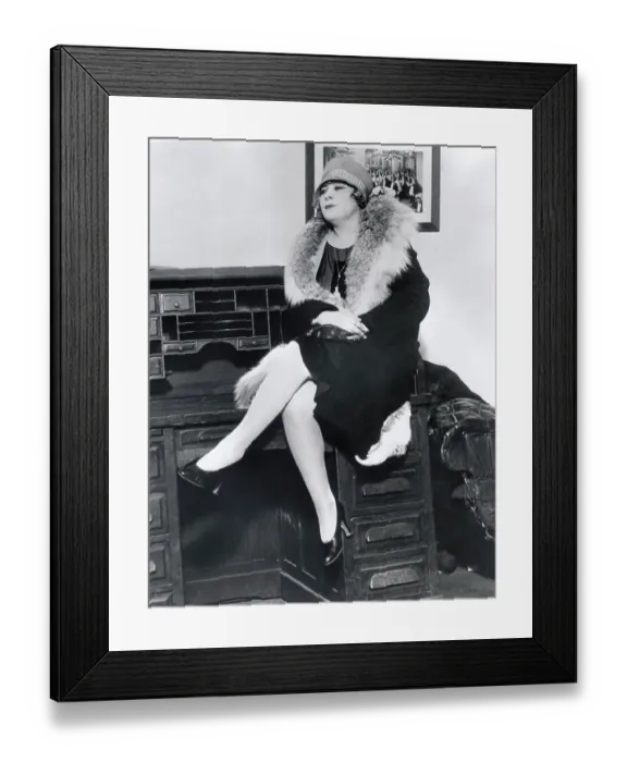 Framed Print : Portrait of Mae West Framed Print : Portrait of Mae West