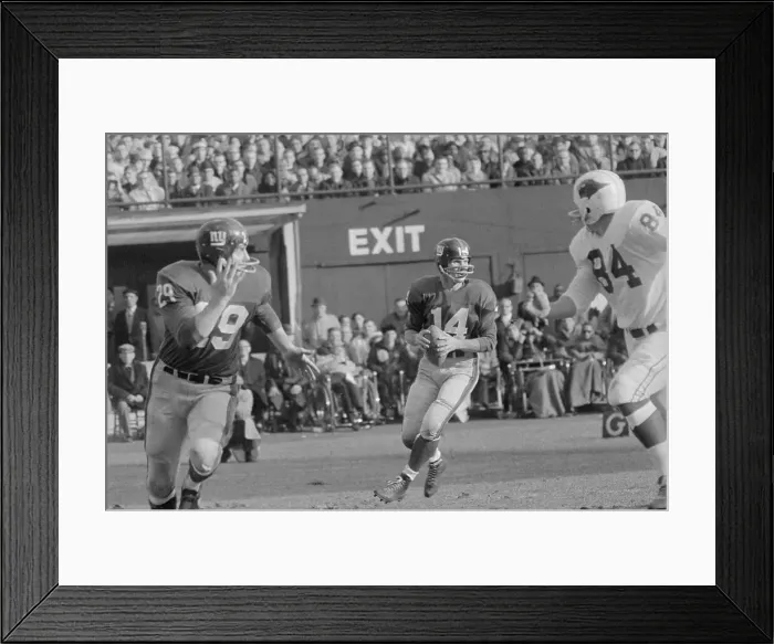 Framed Print : Football Players in Action Framed Print : Football Players in Action
