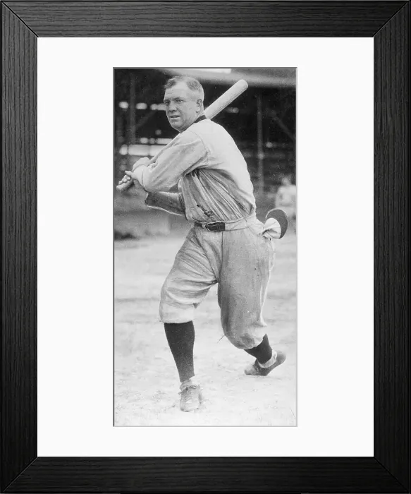 Framed Print : Tris Speaker Batting Framed Print : Tris Speaker Batting