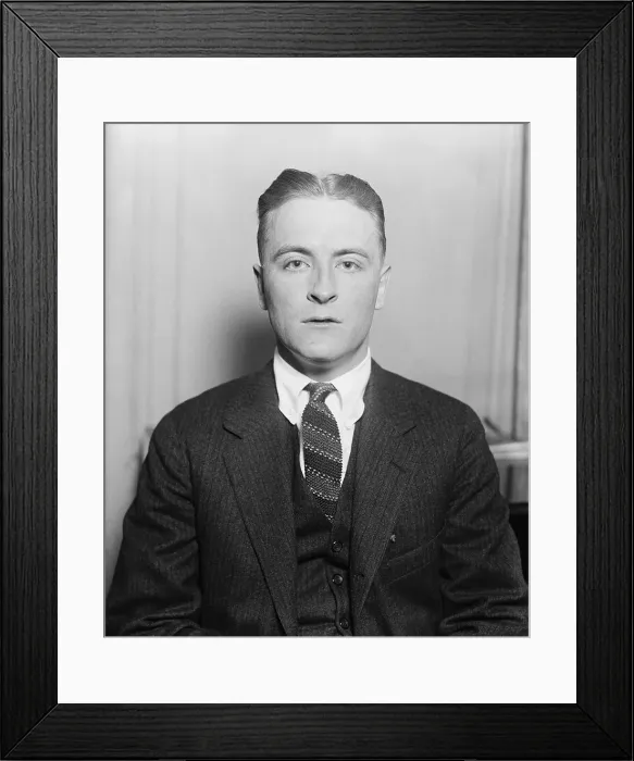 Framed Print : F. Scott Fitzgerald Framed Print : F. Scott Fitzgerald