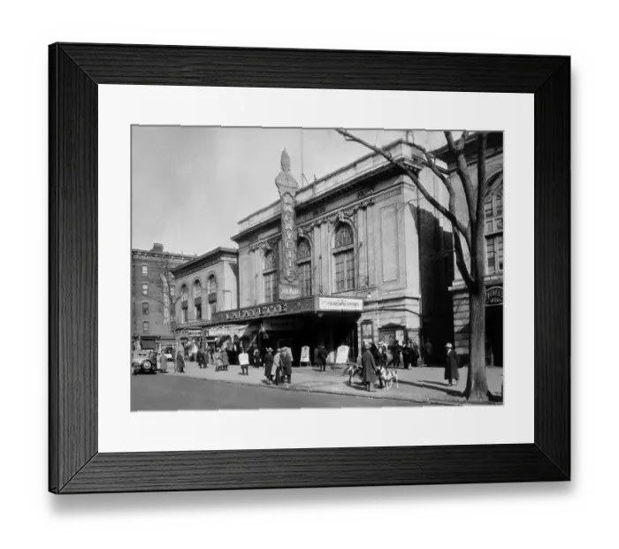 Framed Print : Lafayette Theatre In Harlem Framed Print : Lafayette Theatre In Harlem
