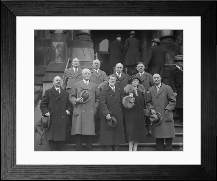 Framed Print : Portrait of Former Presidents of Psychological Society Framed Print : Portrait of Former Presidents of Psychological Society
