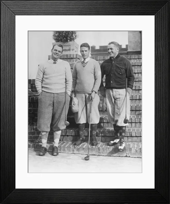 Framed Print : Jesse Sweetser, Watts Gunn and Bobby Jones Framed Print : Jesse Sweetser, Watts Gunn and Bobby Jones