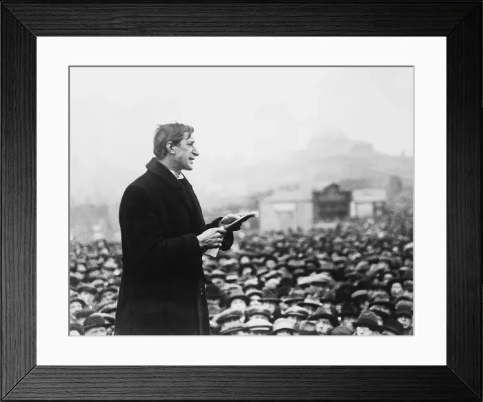 Framed Print : Eamon De Valera Speaking Framed Print : Eamon De Valera Speaking