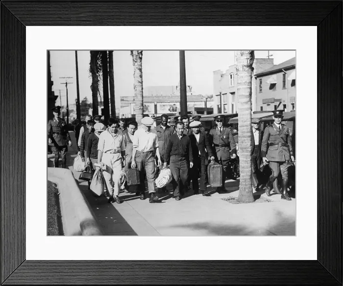 Framed Print : Group Of Aliens Ready For Deportation Framed Print : Group Of Aliens Ready For Deportation