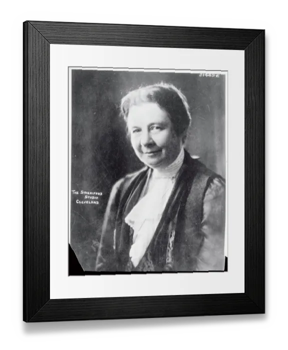 Framed Print : Portrait of Suffragette Belle Sherwin Framed Print : Portrait of Suffragette Belle Sherwin