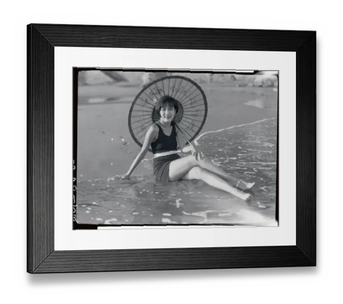Framed Print : Portrait of Olive Young Framed Print : Portrait of Olive Young