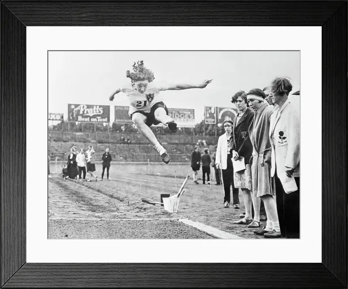 Framed Print : Hatt During Olympic Hurdle Jump Framed Print : Hatt During Olympic Hurdle Jump