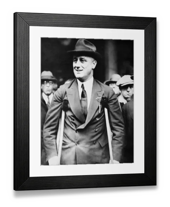 Framed Print : Franklin D. Roosevelt at 1926 New York State Democratic Convention Framed Print : Franklin D. Roosevelt at 1926 New York State Democratic Convention